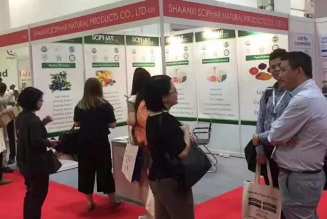 Shaanxi Sciphar participated 2017 Vitafoods Asia Exhibition in Singapore
